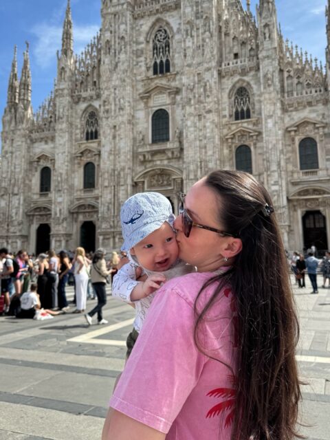 Happy first Mother’s Day to me ❤️💐Thank you, darling, for choosing me to be your mum. It’s been the most beautiful thing that has ever happened to me 🙏👶As you can see, we’re already in Milan, preparing for my Teatro alla Scala debut as Micaela in Carmen. Another dream is about to come true ✨