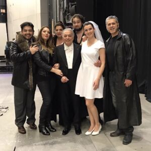 Alfredo Daza, Barbara Frittoli, Zubin Mehta, Slávka Zámečníková, Lucio Galo, Daniela Barcelona & Jan Martiník